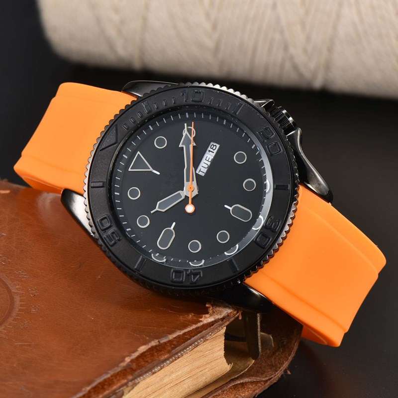 2024 NEW ARRIBAL New Tape Casual Men's Double Calendar Quartz Watch