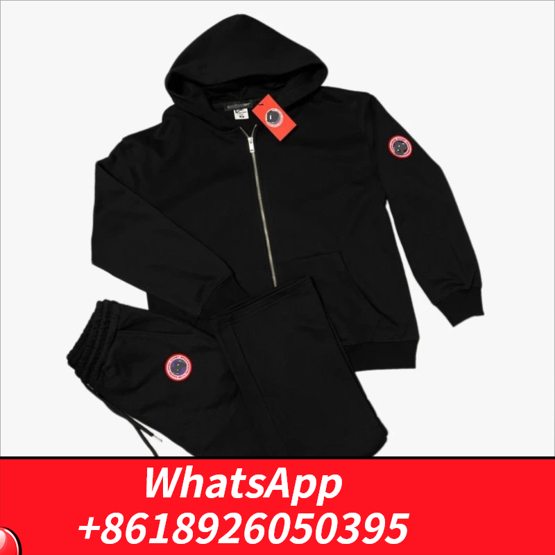 鹅拉链套装卫衣 Foto QC de WEIDIAN na Qualit.ly