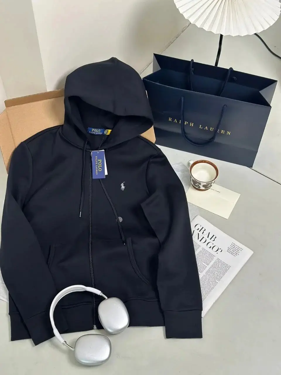 Hooded Jacket Sweatshirt Tops Co-ed Jackets