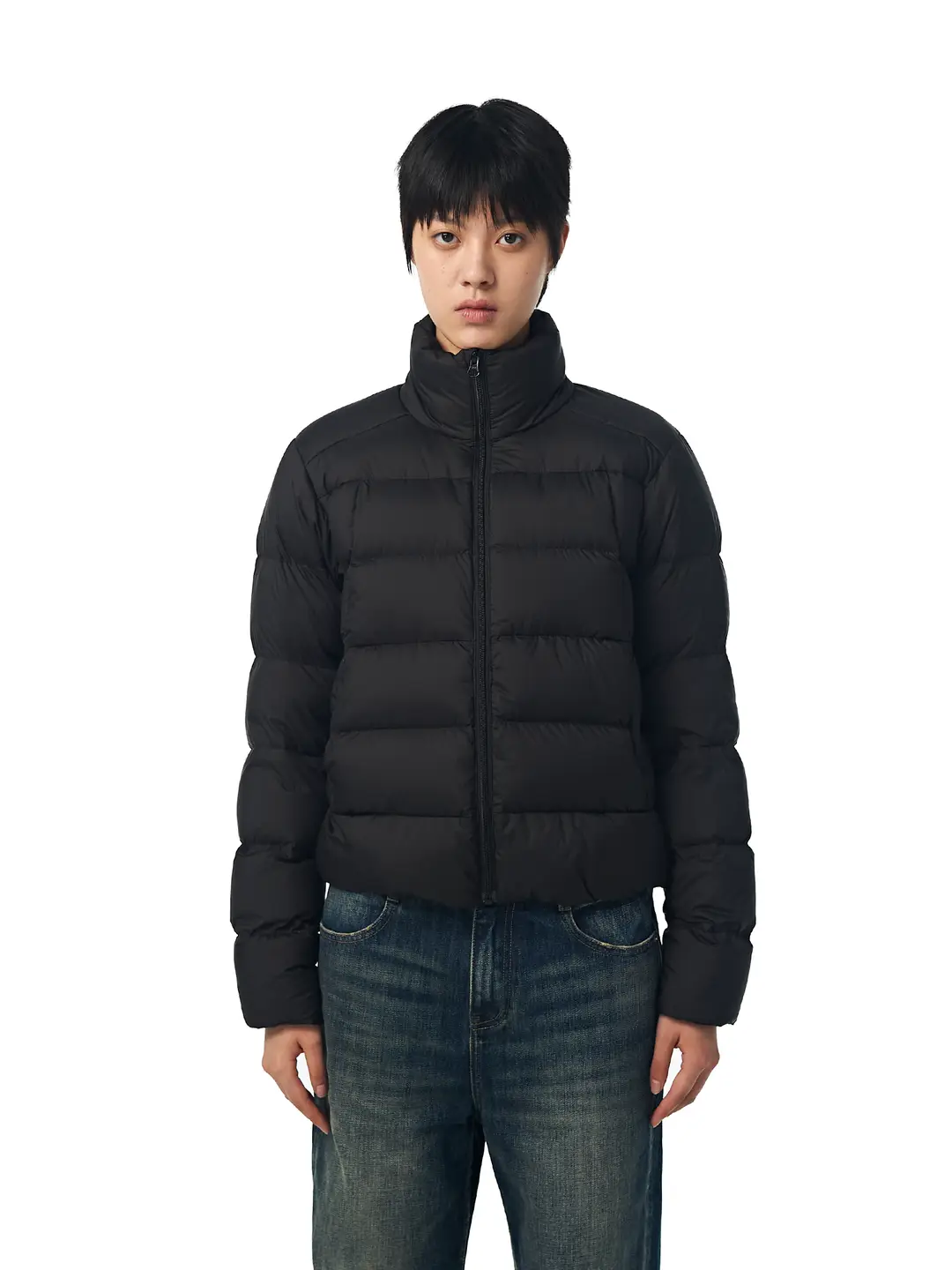 Emm Goose down Bread Down jacket Goose down Jacket Black/White