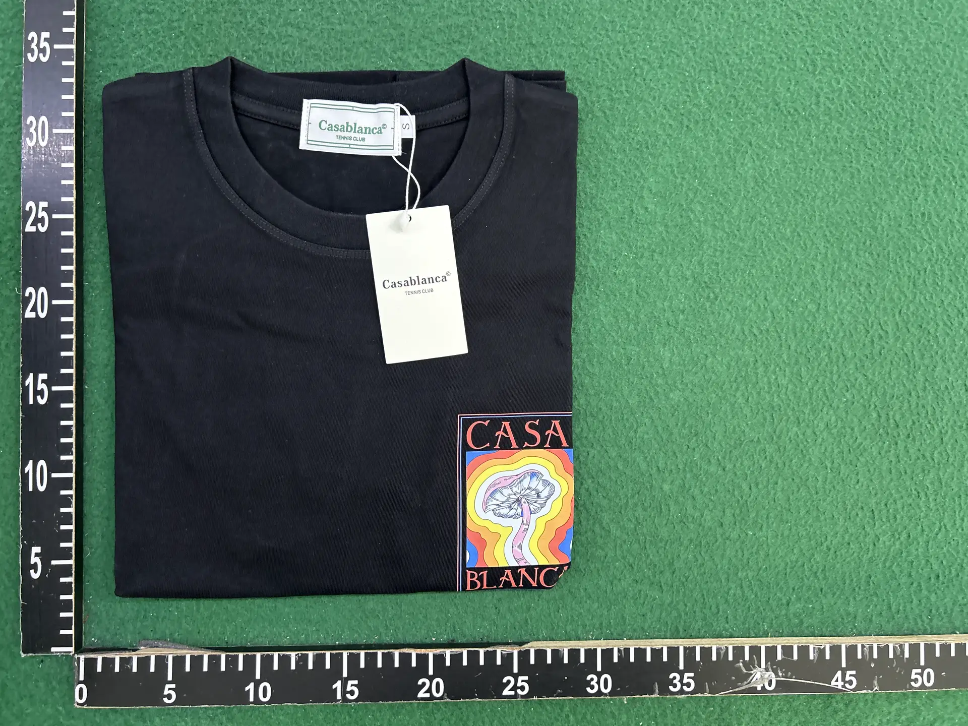 Casablanca Casablanca short-sleeved correct ins European and American niche fashion casual high street T-shirt