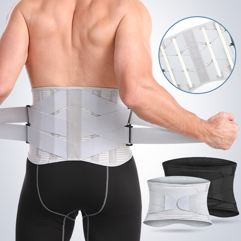 Waist Protection Breathable Support Protection Lumbar Disc Protruding Belt Men's and Women's Fitness Weightlifting Squat Hard Pull Waist Abdominal Tinker