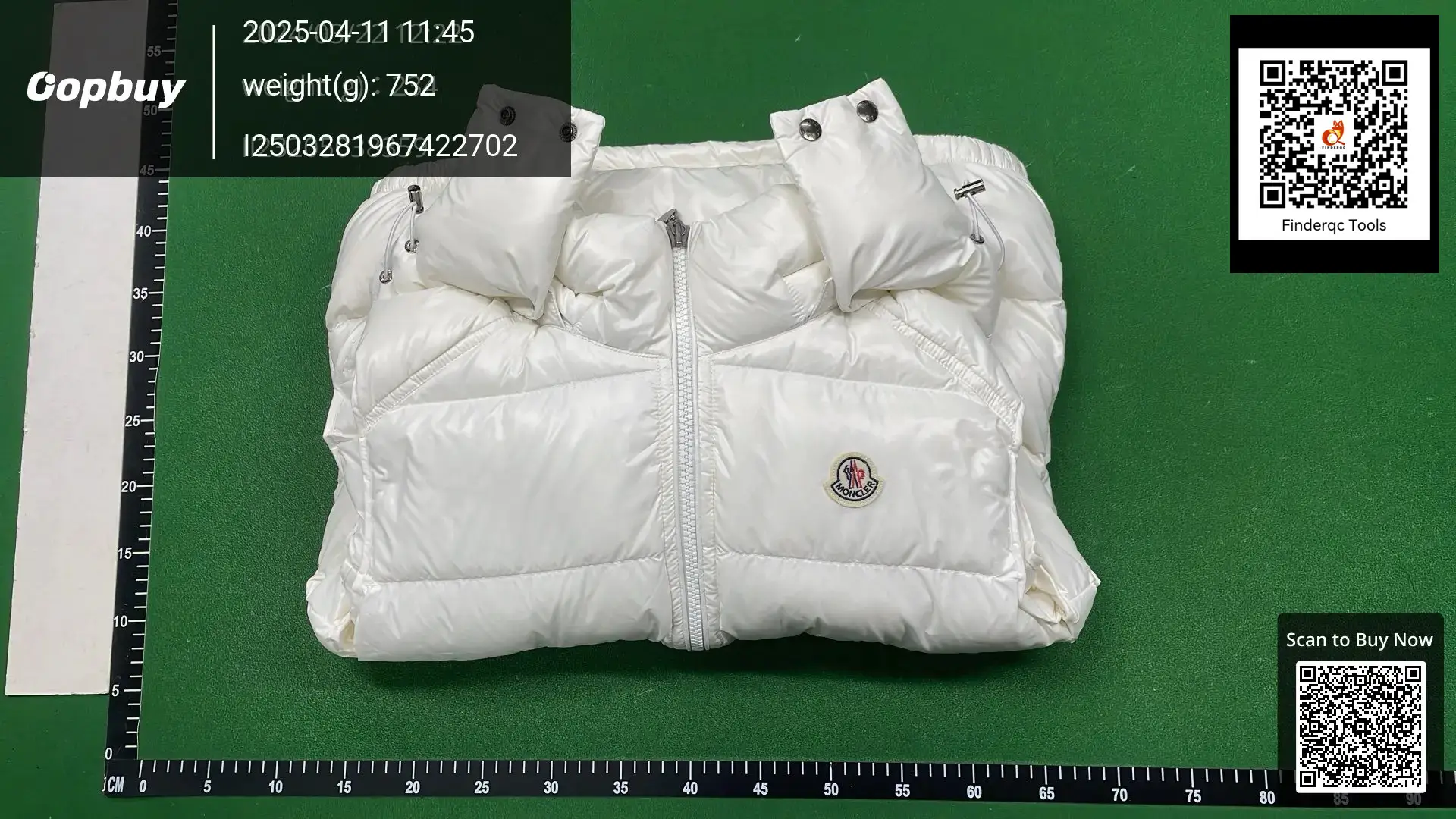 Moncler Sleeveless Vest White