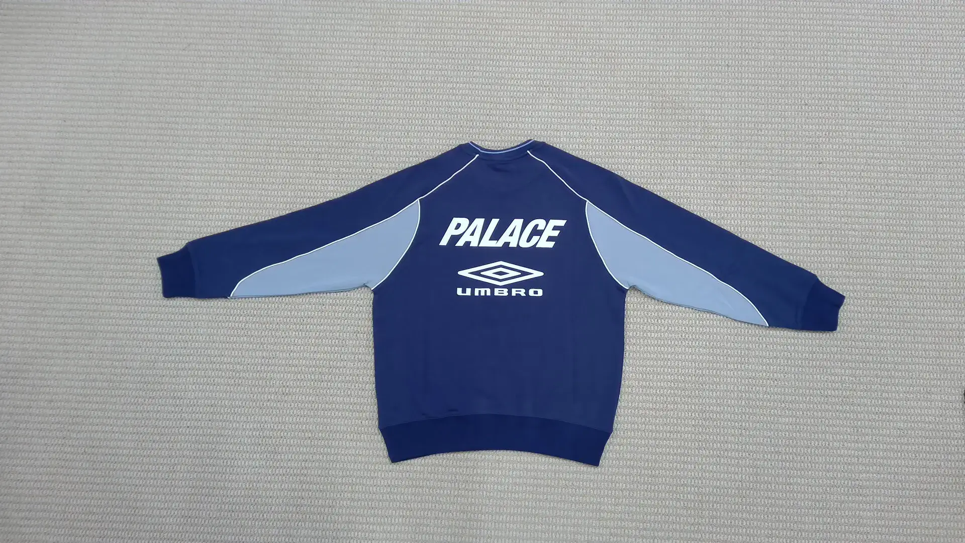 Palace Umbro Navy Blue Sweatshirt