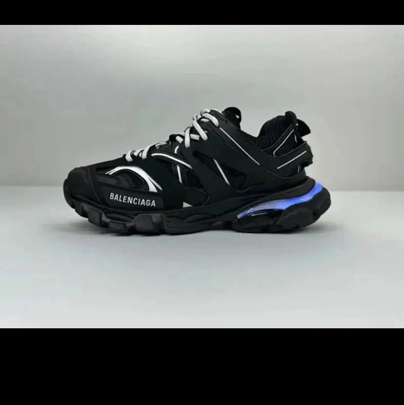 Balenciaga Track sneakers black blue