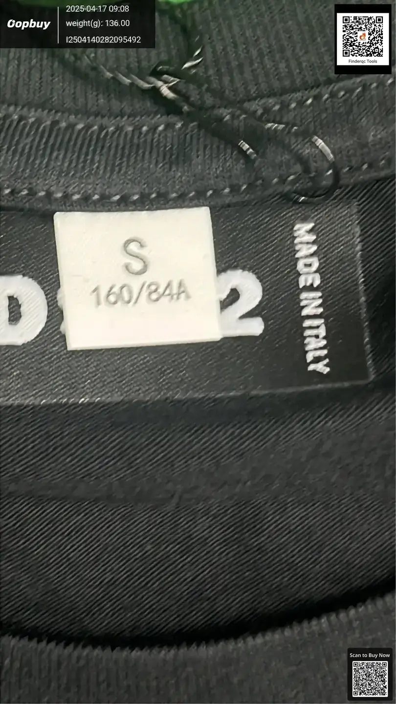 DSQ2 men's T-shirt loose youth printed letters couple's summer trendy pure cotton daily trendy men's cross-border