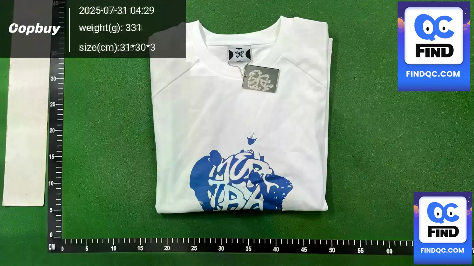 High-Quality Cross-Border Popular Niche Trendy Brand Mertra Heavyweight Short-Sleeved T-Shirt for Men and Women with Sanskrit Letter Printing Tee