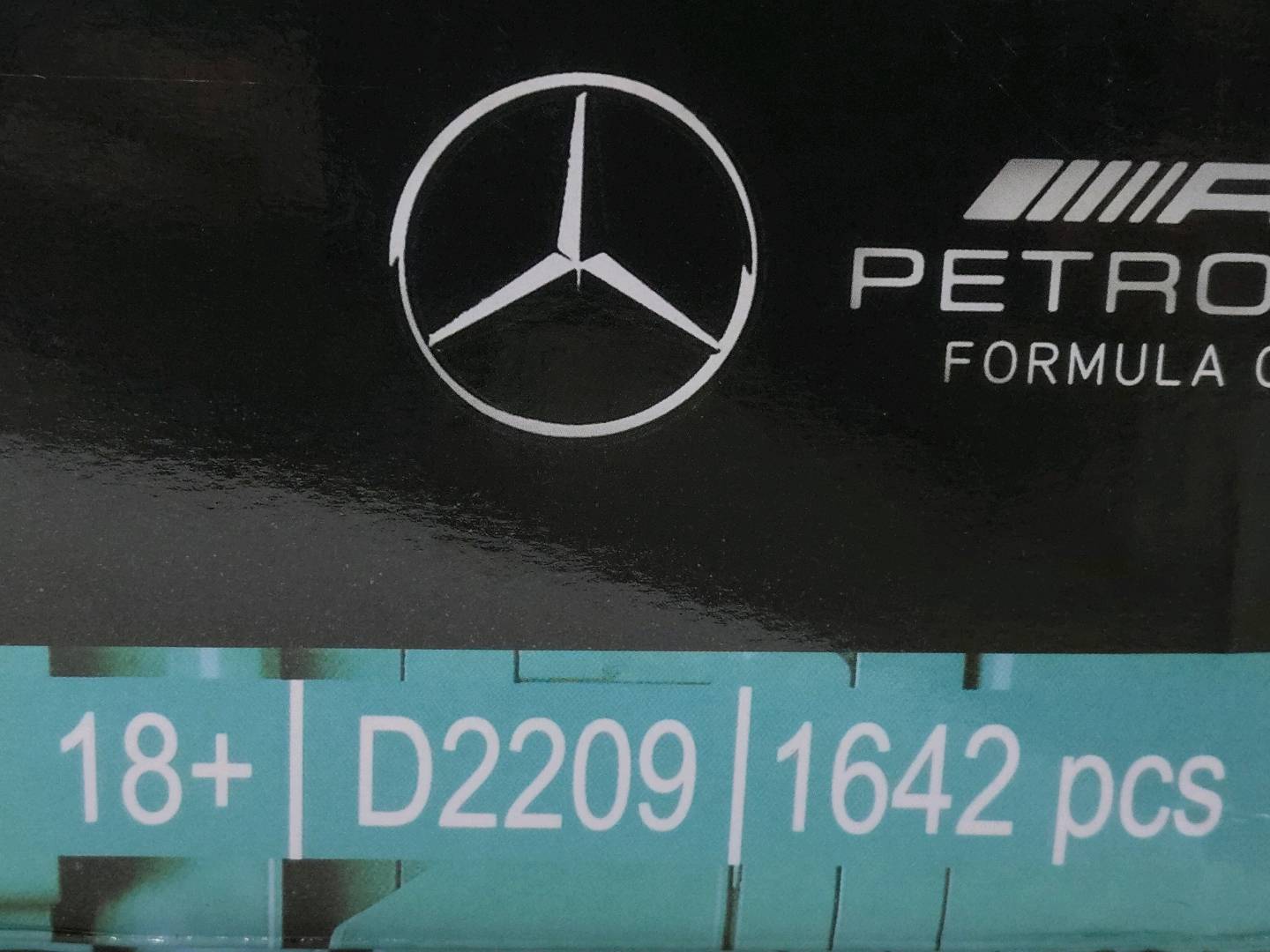 Cross-Border Compatible Lego 42171 Formula Racing 1:8 Mercedes Benz F1 Assembled Building Block Toys QC