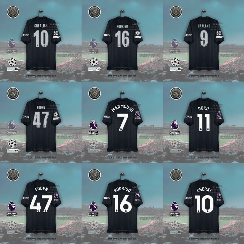 2526 Football Jersey Haaland Rodri Foden Marmusch Foden Shelki Reindes Away Jersey Foto QC de 1688 na Qualit.ly