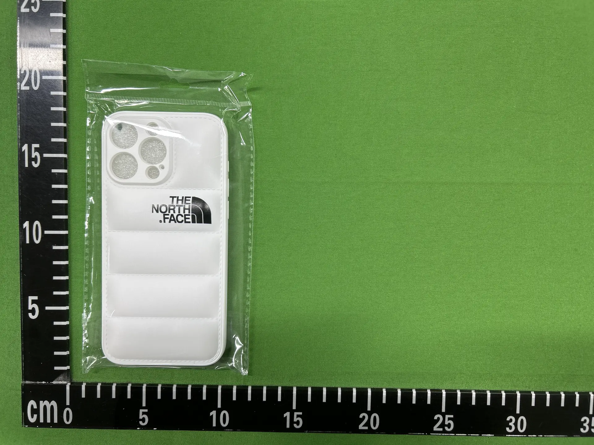 The North Face Puffer Phone Case White