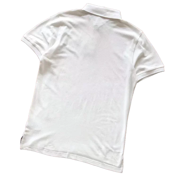 Qianlan Multiplayer Ancient War V Lapel Puda White Short Sleeve 77050750 QC photo from TAOBAO on Qualit.ly
