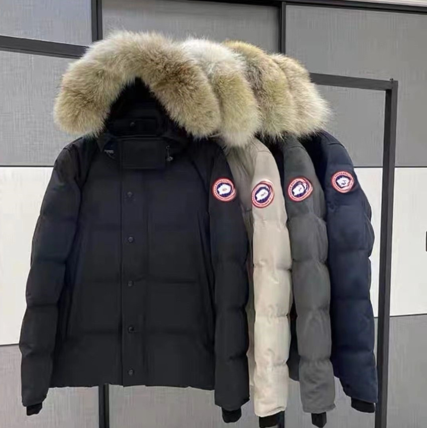 New High-End Authentic Canada Goose Large Pocket Parka Jacket for Men and Women, Couple's Style, Hooded, Thickened, Warm, Windproof Coat QC-foto från 1688 på Qualit.ly