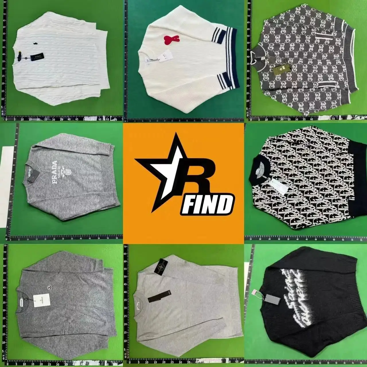 工厂清仓品牌毛衣合集