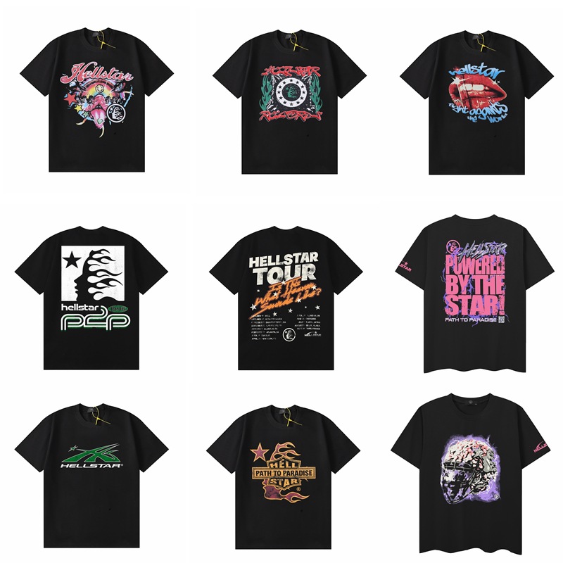 2024 new cross-border American fashion brand hip hop hand painted graffiti 1996 vintage printed joint name short sleeve t-shirt