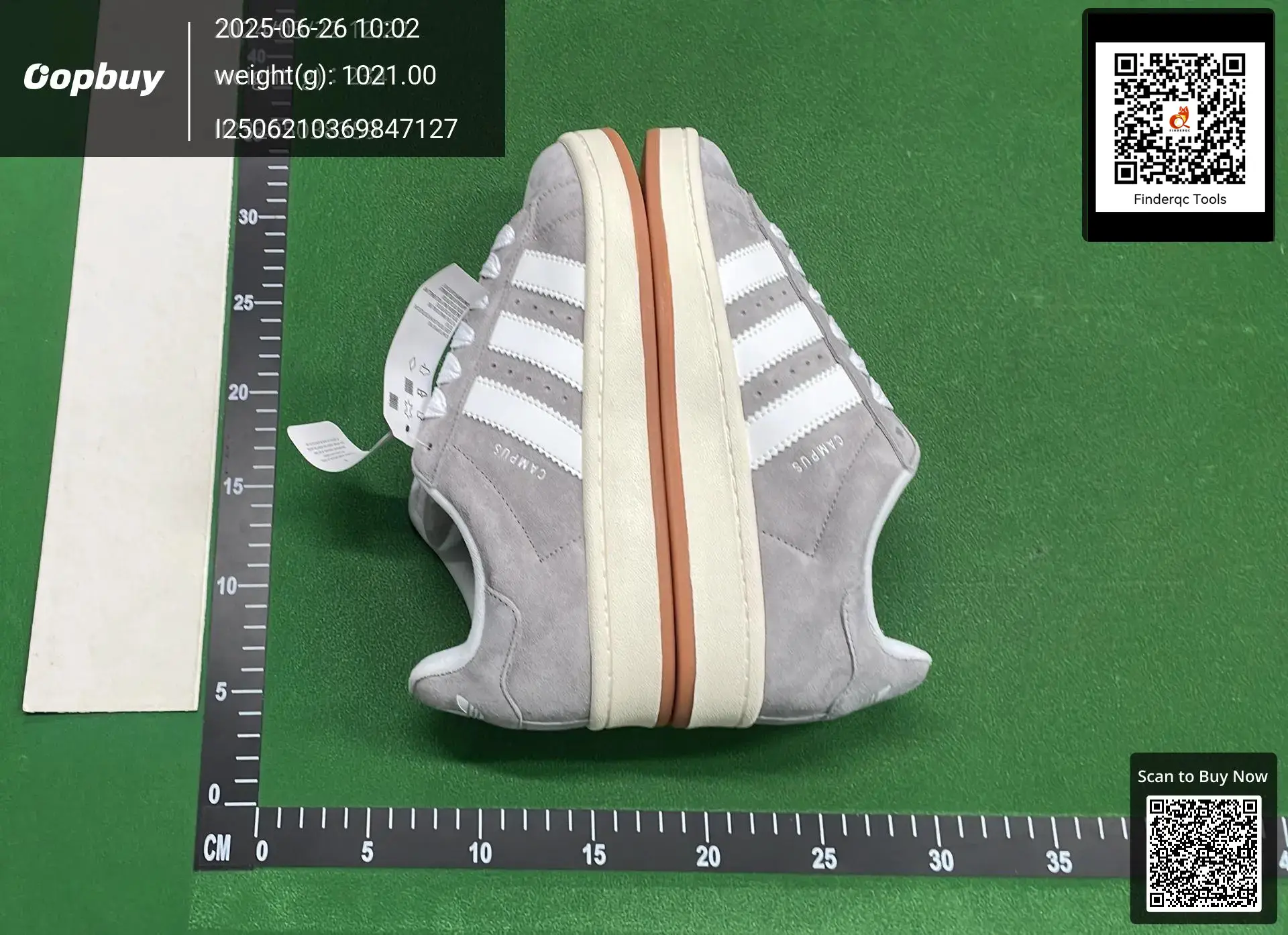 Adidas Campus Light Grey