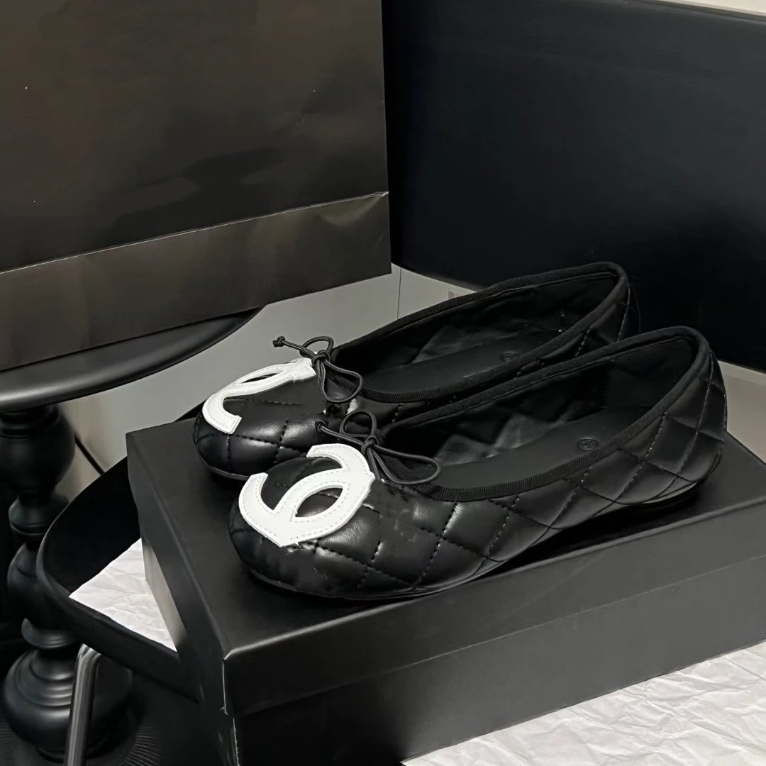 Chanel CC Ballet Flats