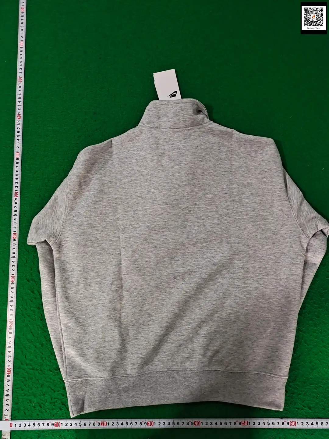 Nike Quarter Zip Sweatshirt White