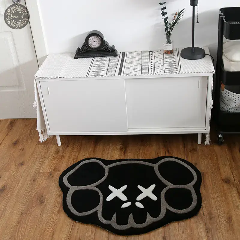 Fashion Trendy Kaws Stylish Handmade Tufting Carpet Living Room Bedroom Foyer Bedside Acrylic Wash-Free Pre-Sale