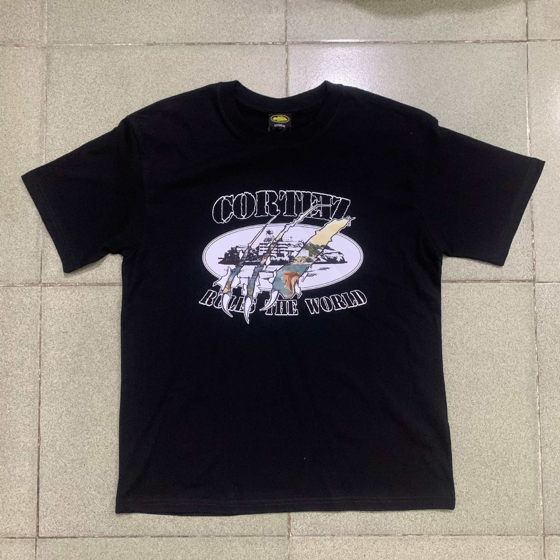 New Trendy Brand Summer Gradient Print Unisex Trendy Street Loose Casual Short-Sleeved T-Shirt