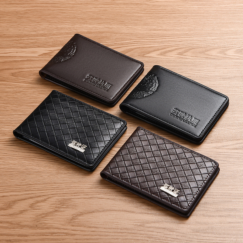 Driver's License Holster Men's Multi-functional Card Holder Driving License Card Holder Driving License Holder Two-in-One Protective Case Certificate Bag