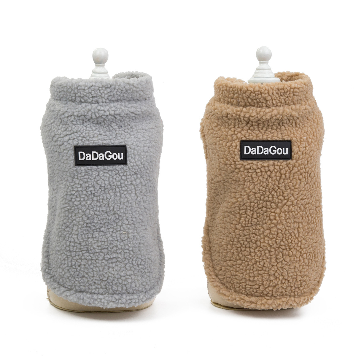 Pet Clothing Dog Clothes Autumn and Winter New Style Teddy Bichon Corgi Simple and Stylish 19 Lamb Wool Cotton Coat