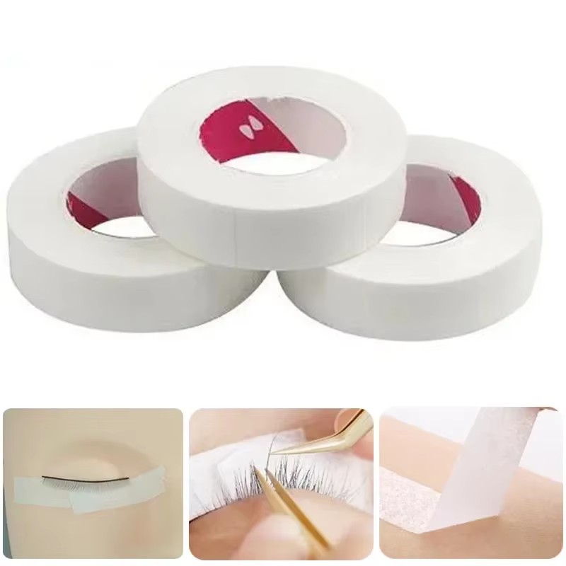 Wholesale grafting eyelash Japanese tape planting eyelash isolation with holes breathable tape eyelash non-woven tape