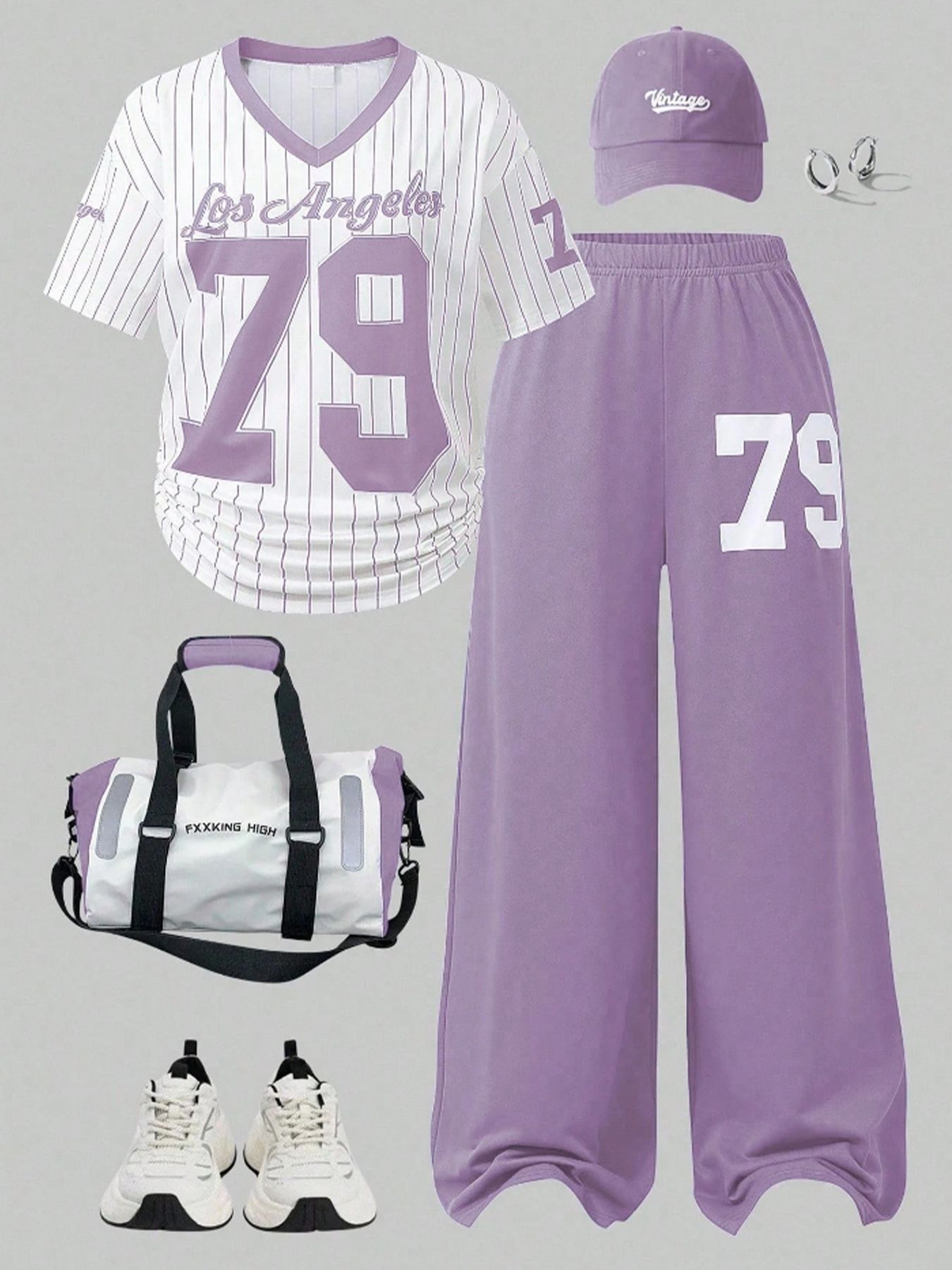 2026 Cross-Border Spring New Digital Personalized Print Set, Comfortable Casual Loose Slimming Short-Sleeve Two-Piece Set for Women