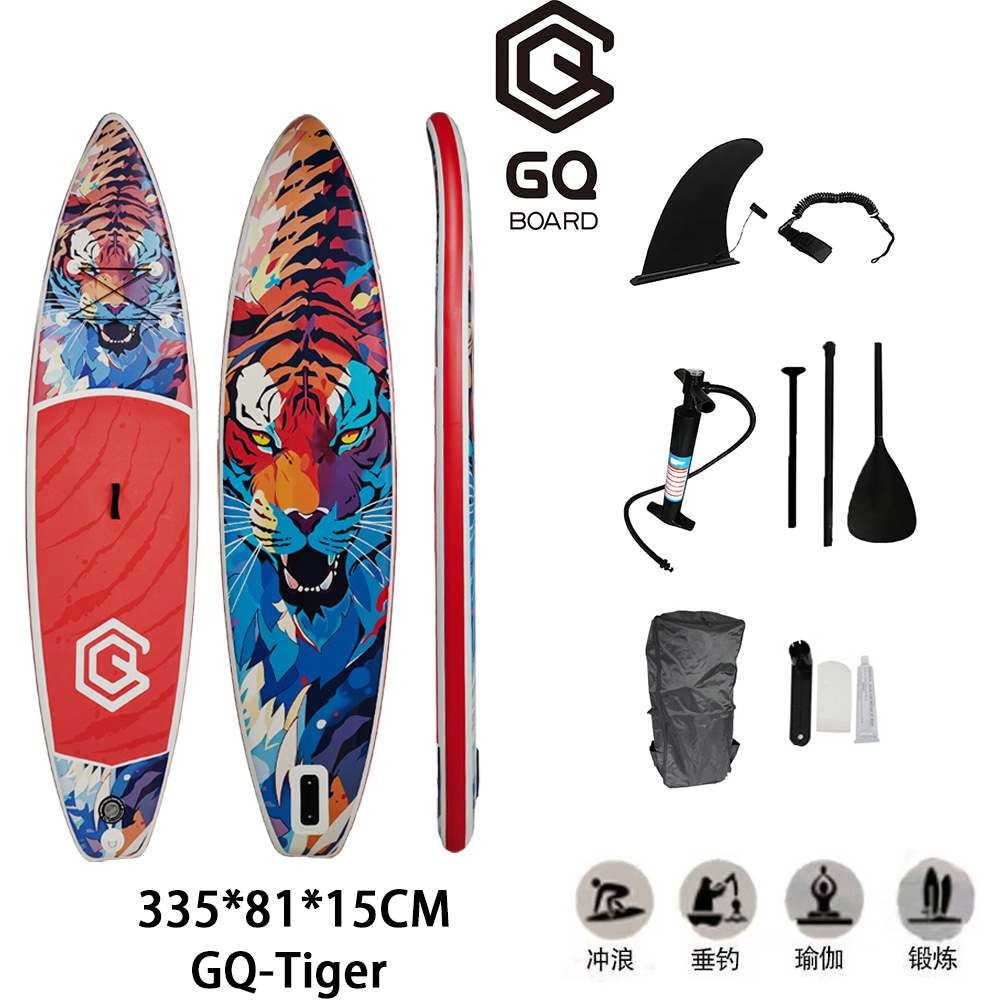 Dropshipping Paddle Board for Beginners Sup Inflatable Surfboard Stand-Up Paddle Board Water Outdoor Sports Paddle Board