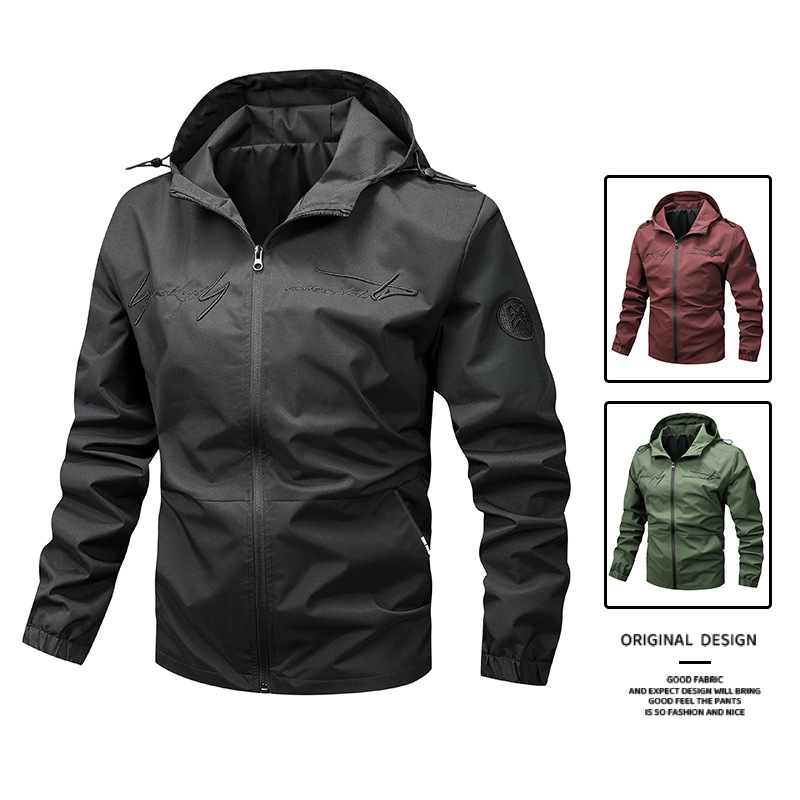 Spring New Jacket Men's Spring and Autumn Jacket Cross-border Explosions Baseball Suit Men's Casual Fashion Trendy Brand Men's Jacket