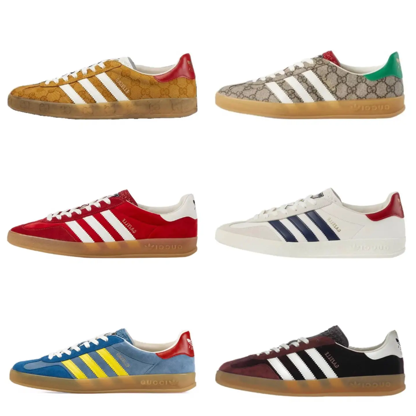 Adidas x Gucci Gazelle Collection