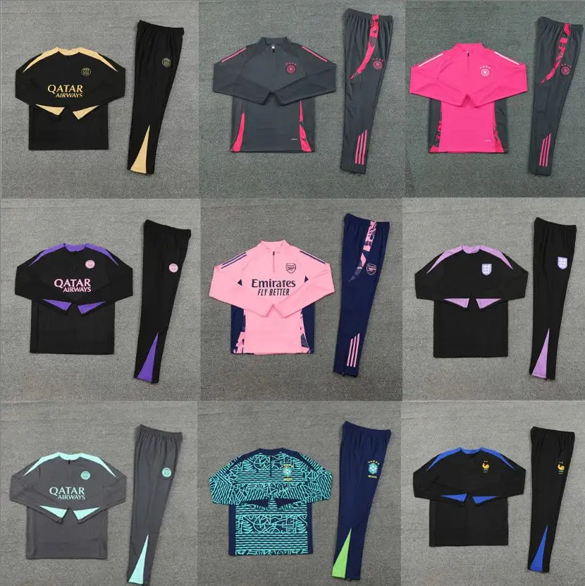 New style of football training team uniforms