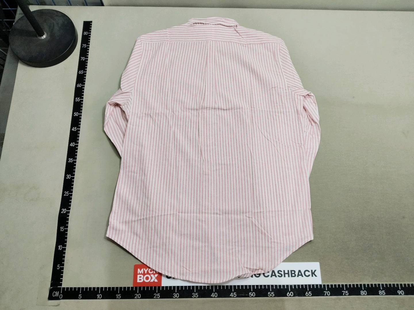Polo Ralph Lauren Pink Striped Cotton Linen Classic Fit Shirt Women QC