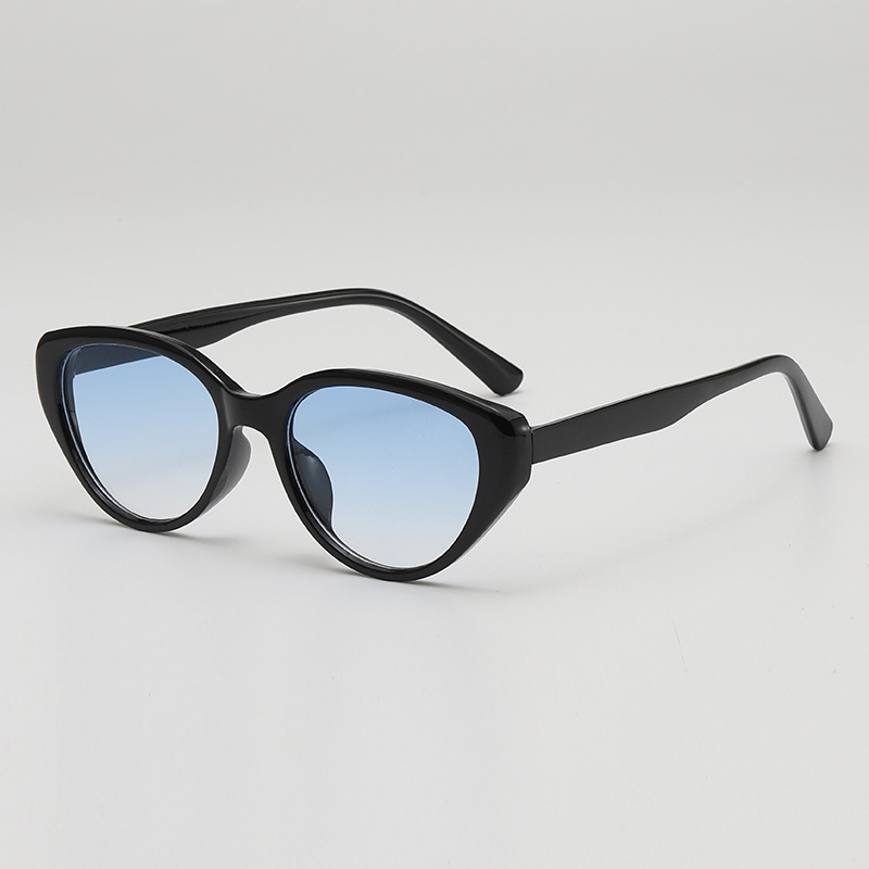 2025 New Vintage Cat's Eye Sunglasses Women's Spice Girls Travel Photographing Snow UV-proof Sunglasses