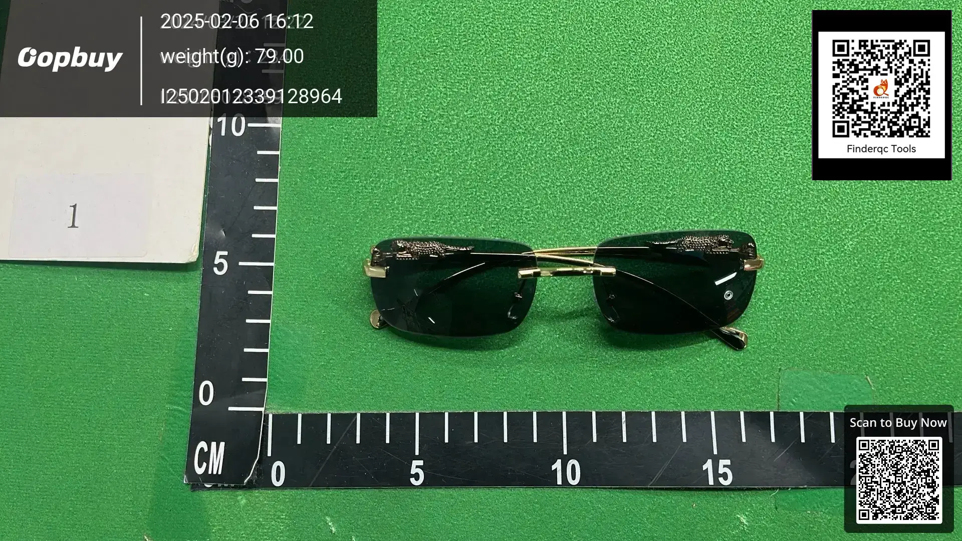 New Cheetah Decoration Frameless Square Sunglasses Color Men and Women Retro Leopard Head Metal Sunglasses Cross Border Glasses