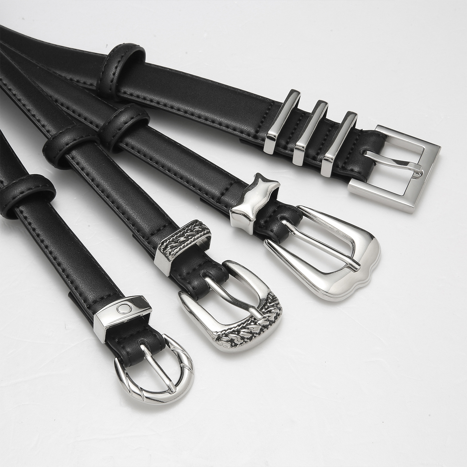 MTLCLOTHES men's clothing | 2022 new two-layer cowhide belt