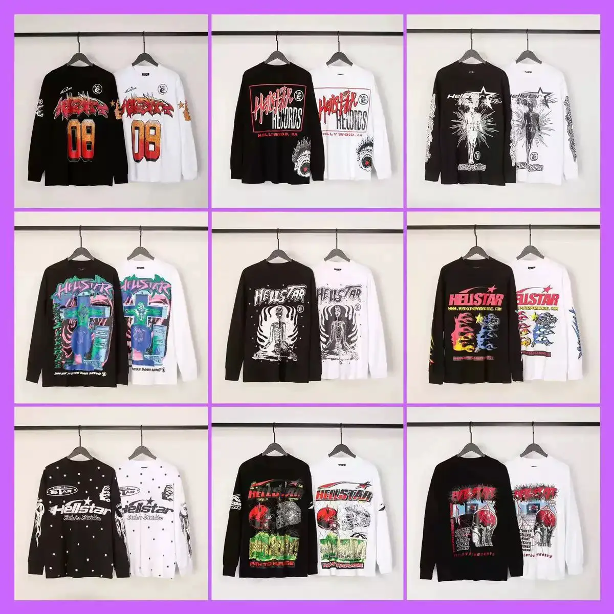 Fashion long-sleeve tshirts