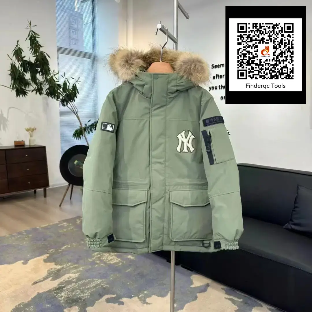 New York Yankees MLB Puffer Jacket Green