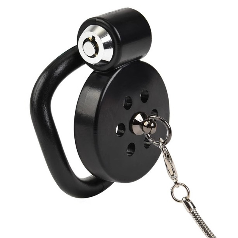 Male chastity lock chastity CB lock press flat traction chain long catheter restraint conditioning adult sex toys