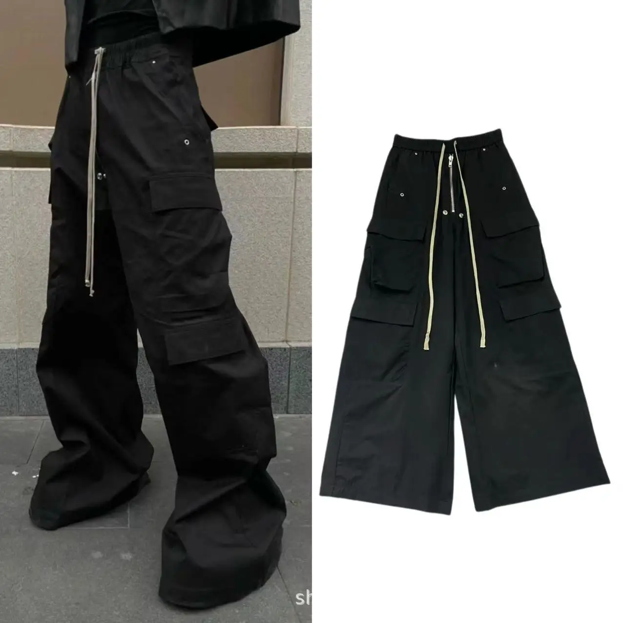 Rick Owens DRKSHDW Cargo Pants Black
