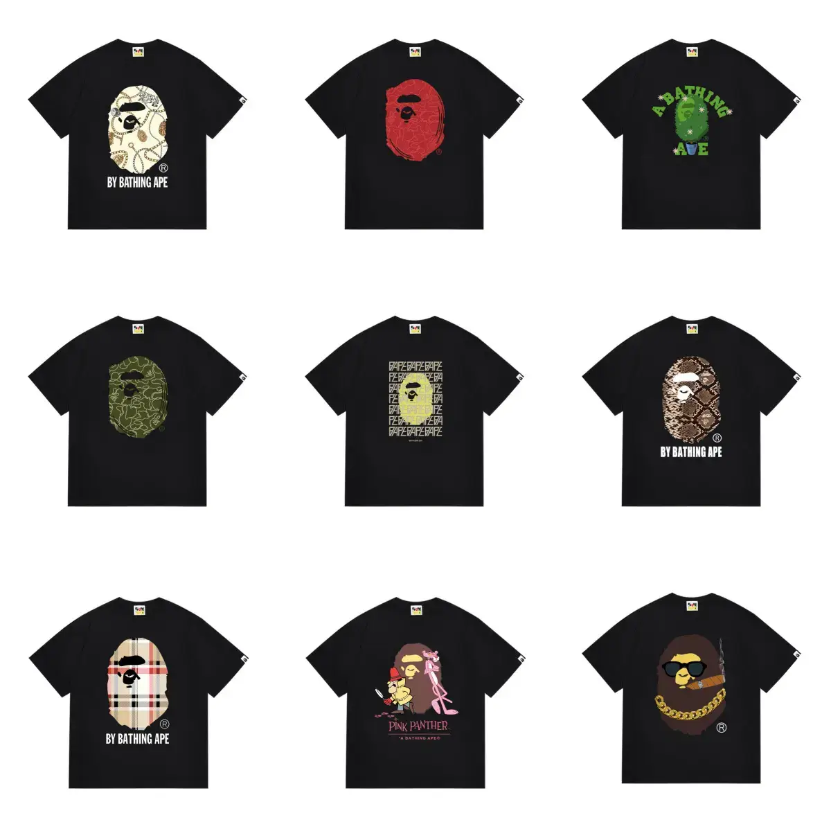 A Bathing Ape Short Sleeve Tee