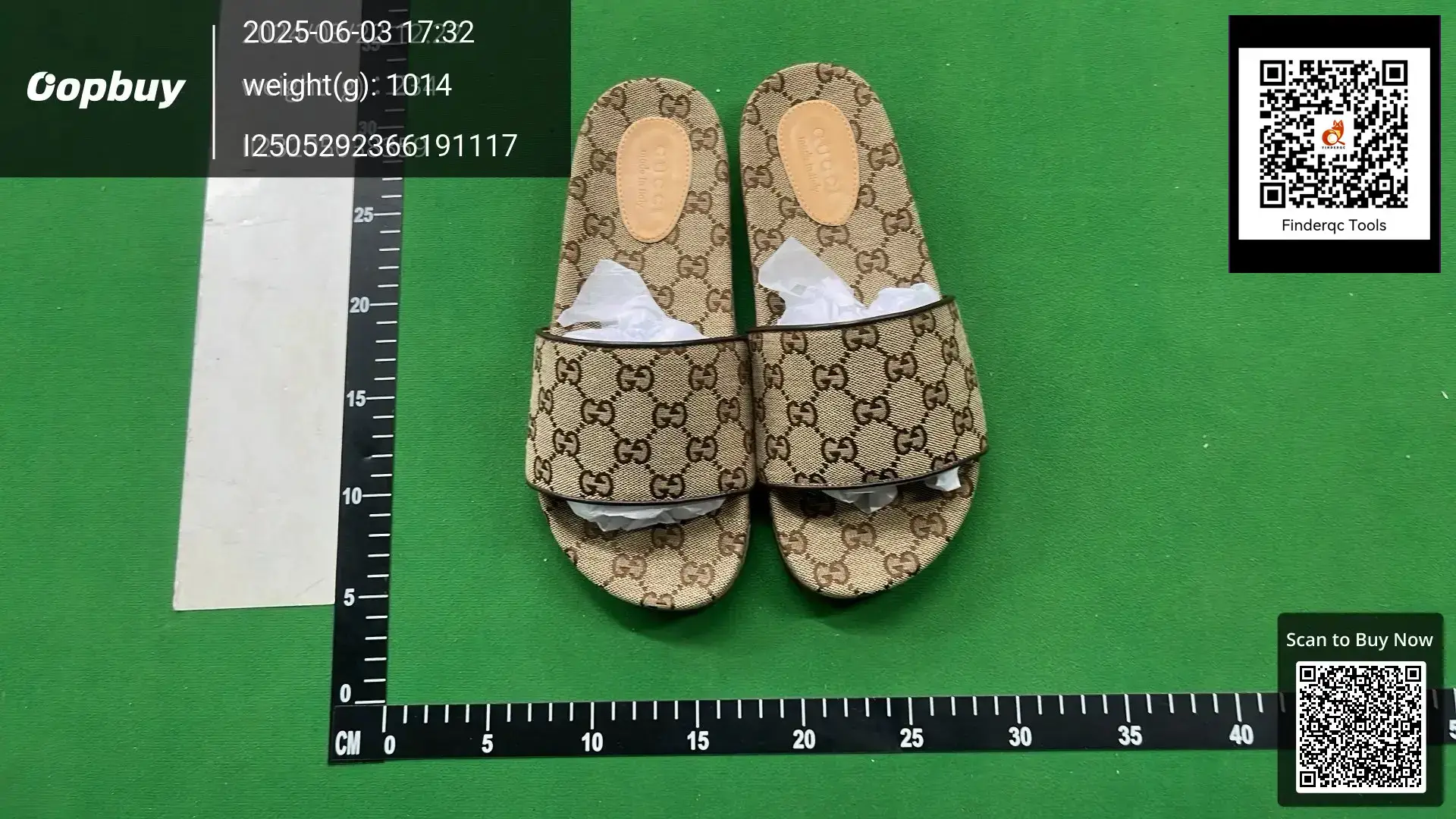 2025 Spring and Summer New High Version G Home Printed Embroidery Trendy Baita Thick Flat Outer Wear Casual Women's Shoes
