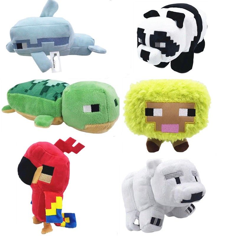 Game Peripherals Minecraft Toys New Plush Doll Creeper Doll Ender Dragon Plush Toy Doll Gift Foto QC de TAOBAO na Qualit.ly