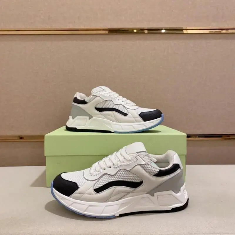 Spring & Fall Thick Sole Fashion Casual Shoes Men's Cowhide Fabric Patchwork Stitching Fashion Shoelace Trendy Sports Shoes Zhen Shu Ji