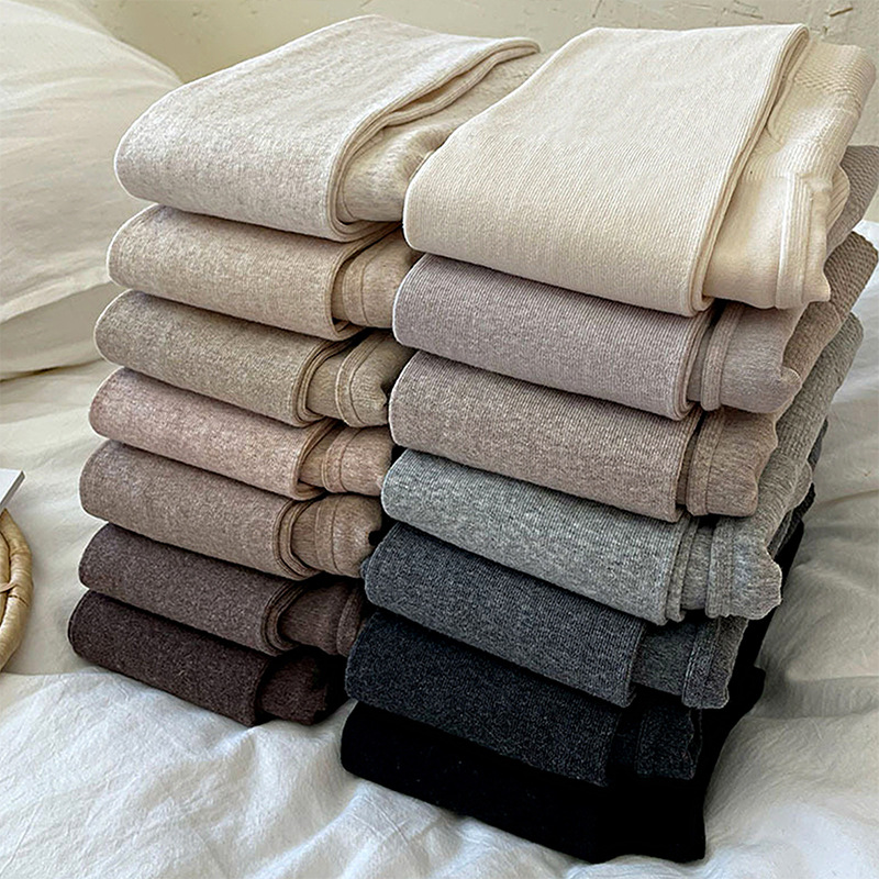 Autumn and winter warm bottoms thick cotton socks Japanese pressure slimming legs pantyhose leggings children