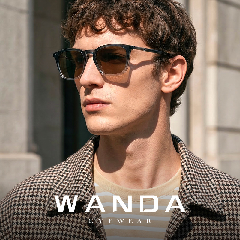 Cross-Border High-End Polarized Anti-Uv Sunglasses S16203 Retro Sunglasses for Driving, Commuting, and Travel