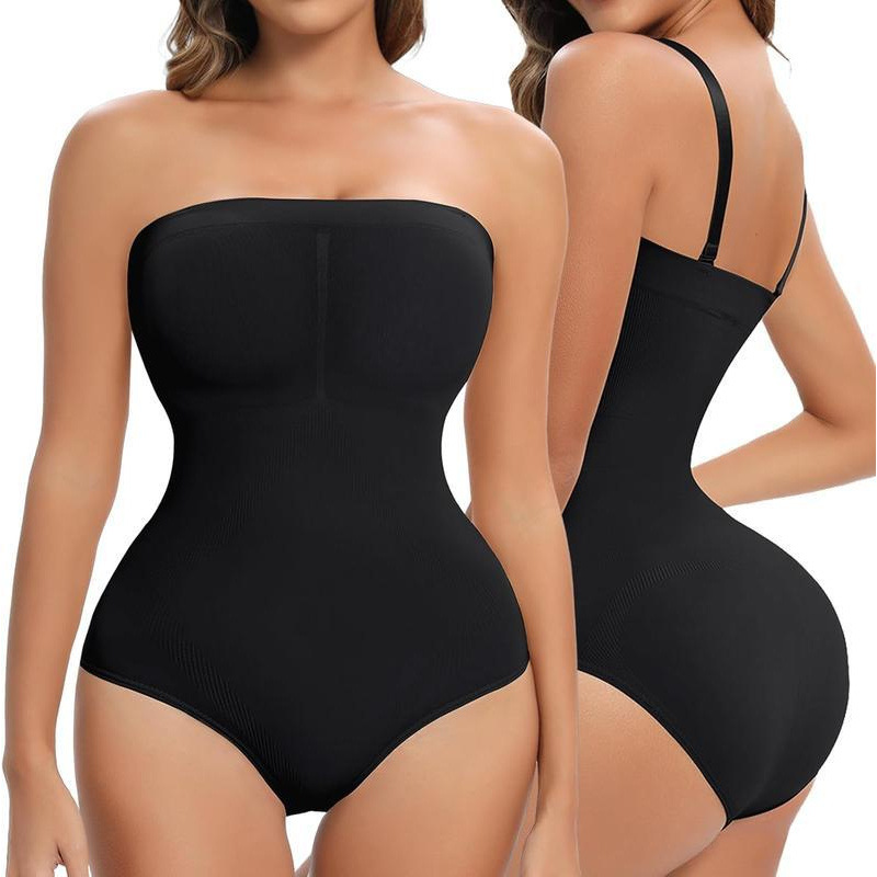 L 71110 Seams Thong Shaping Bodysuit Seamless Thong Shapewear European and American Style