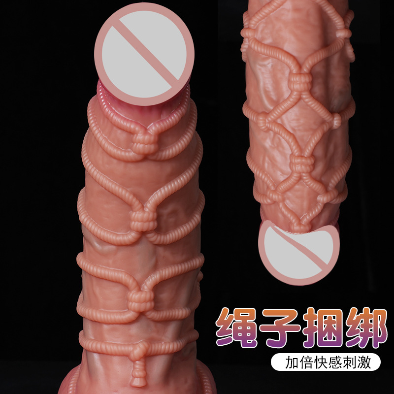 Oversized thick Women's masturbation simulation shaped dildo women's soft dildo female sex products