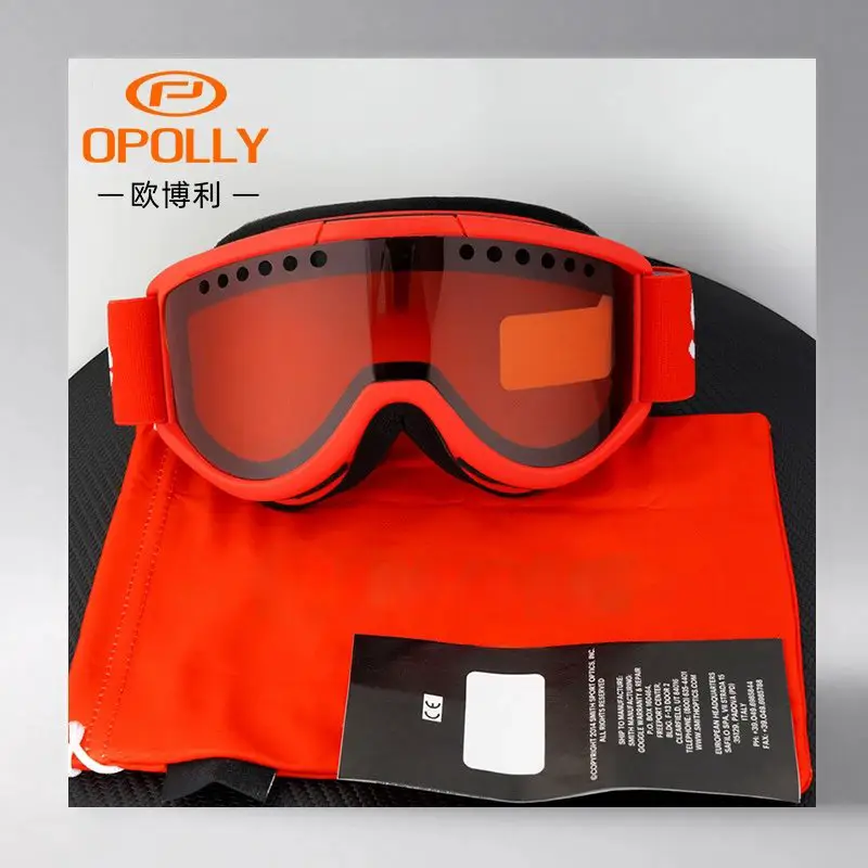 New Cylindrical Ski Goggles Double-layer Anti-fog Men's and Women's Outdoor Anti-sand Ski Glasses Ski Goggles Equipment