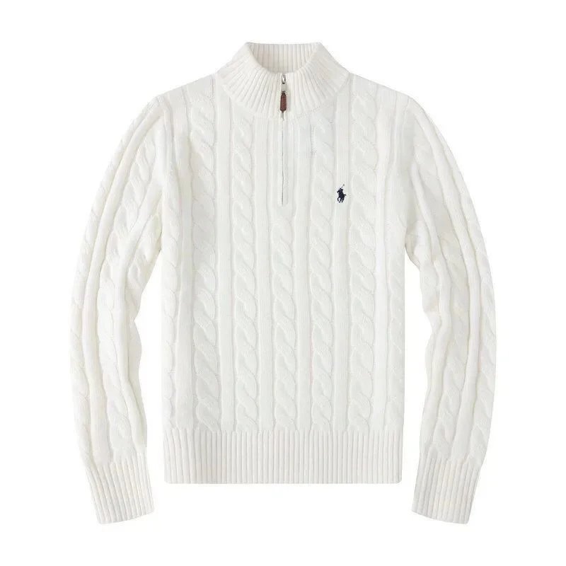 POLO RALPH LAUREN Cable Knit Quarter-Zip Sweater QC photo from WEIDIAN on Qualit.ly