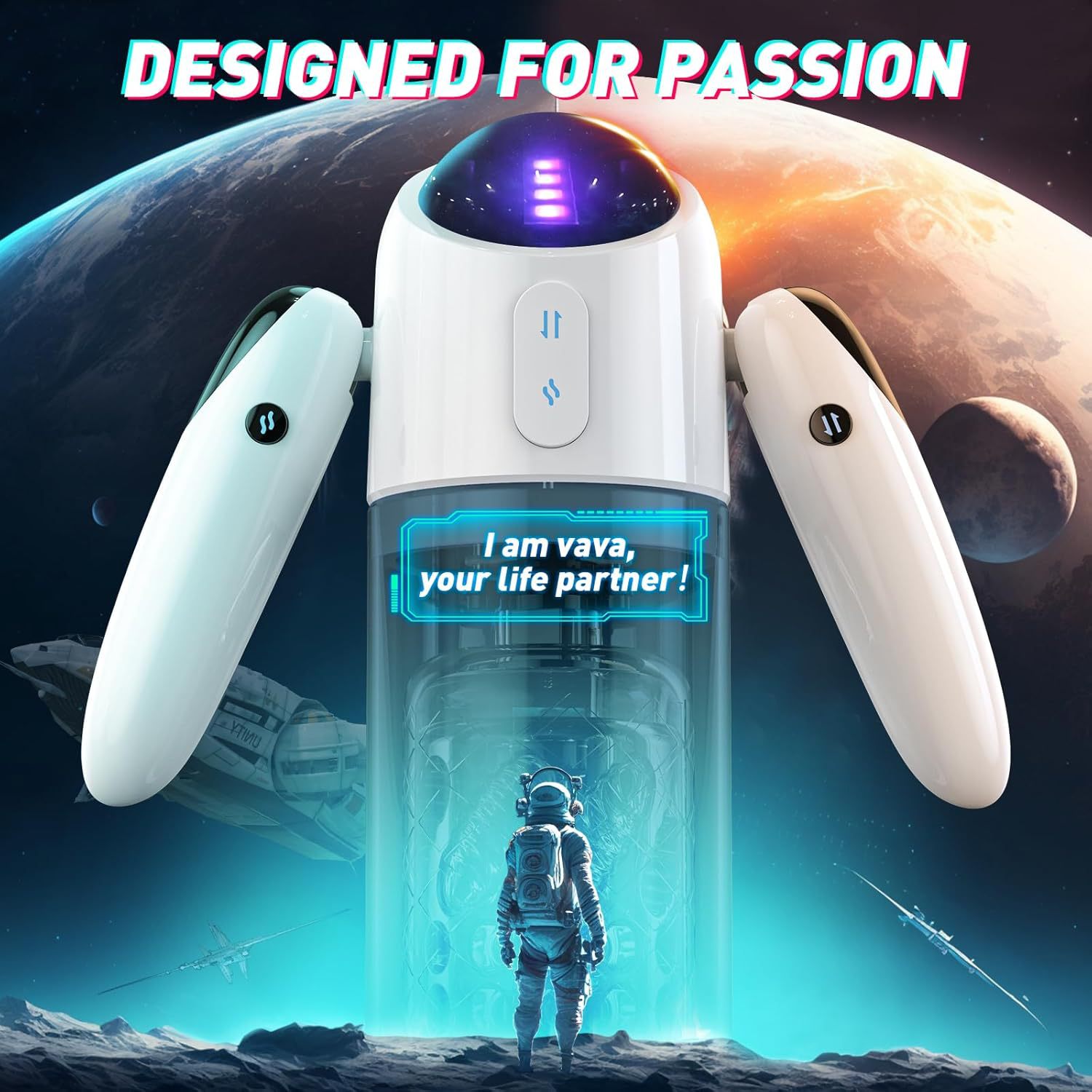 Electric aircraft cup rotating handle men's telescopic masturbator massage adult sex toys wholesale cross-border hot sale